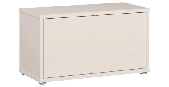 GARDEROBENBANK - Sandfarben/Grau, MODERN, Kunststoff (74,5/41,5/34,9cm) - Carryhome