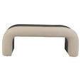 HOCKERBANK in Textil Grün, Hellgrün, Beige - Beige/Hellgrün, Design, Textil (121,5/46,5/46,5cm) - Xora