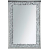 VÄGGSPEGEL 80/120/4 cm    - silver, Lifestyle, trämaterial/trä (80/120/4cm)