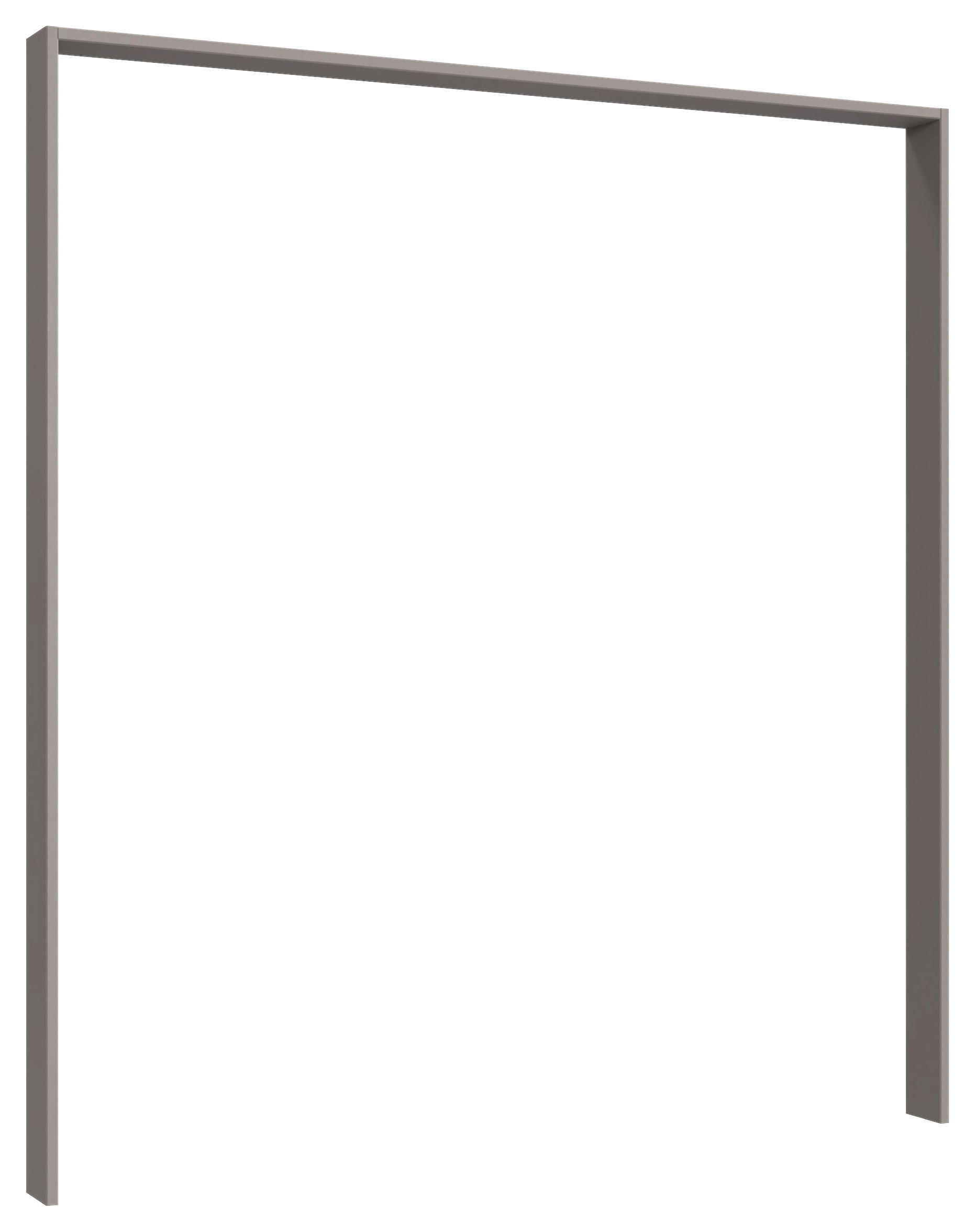 PASSEPARTOUTRAHMEN 183/200/12 cm  - Grau/Sahara, MODERN, Holzwerkstoff (183/200/12cm) - Boxxx