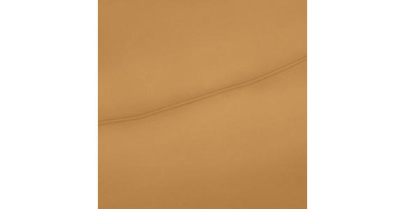 2-SITZER-SOFA in Leder Senfgelb - Senfgelb/Schwarz, Design, Leder/Holz (174/76-97/102cm) - Novel