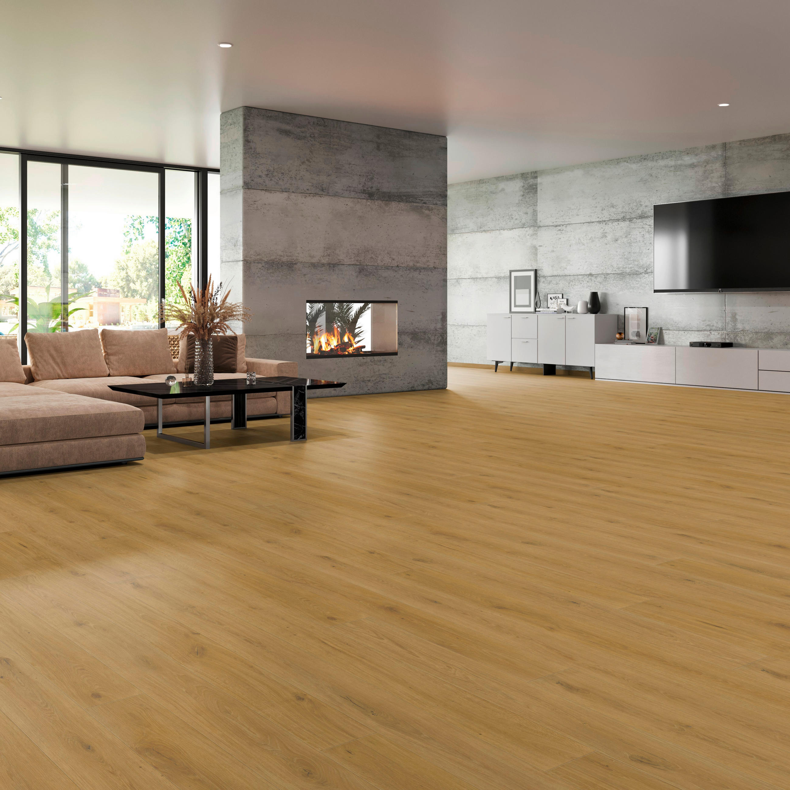 VINYLBODEN Elito Trend Eiche Natur 100004901  per  m² - Design, Holz (220/21,6/1cm) - Tilo