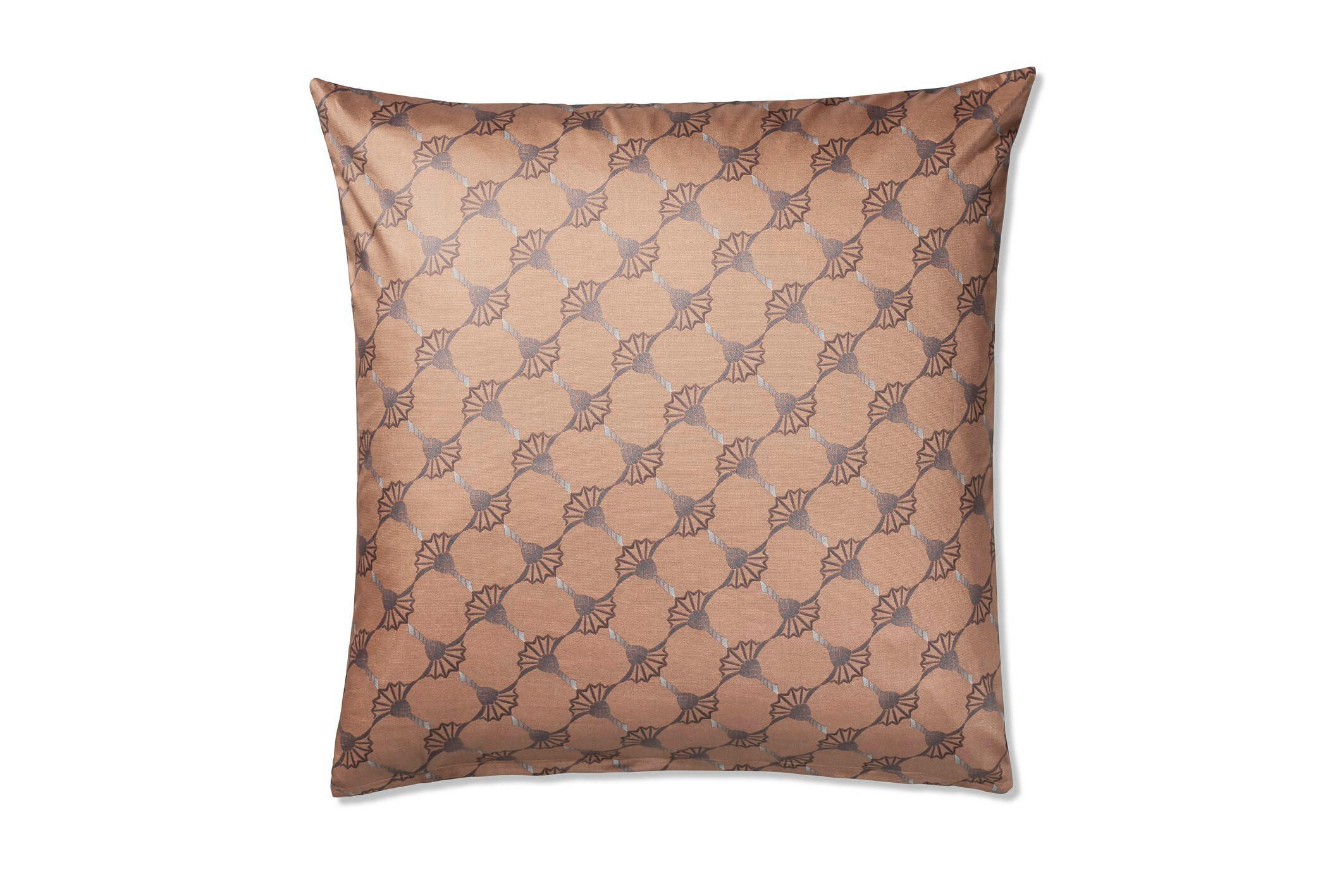 KOPFKISSENBEZUG - Braun/Kupferfarben, Basics, Textil (80/80cm) - Joop!