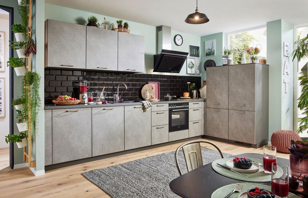 EINBAUKÜCHE   - Design, Holzwerkstoff - Celina