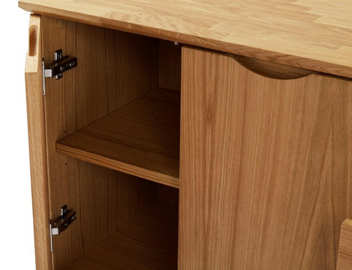 SIDEBOARD 150/85/40 cm  - ekfärgad, Design, trä (150/85/40cm) - Rowico