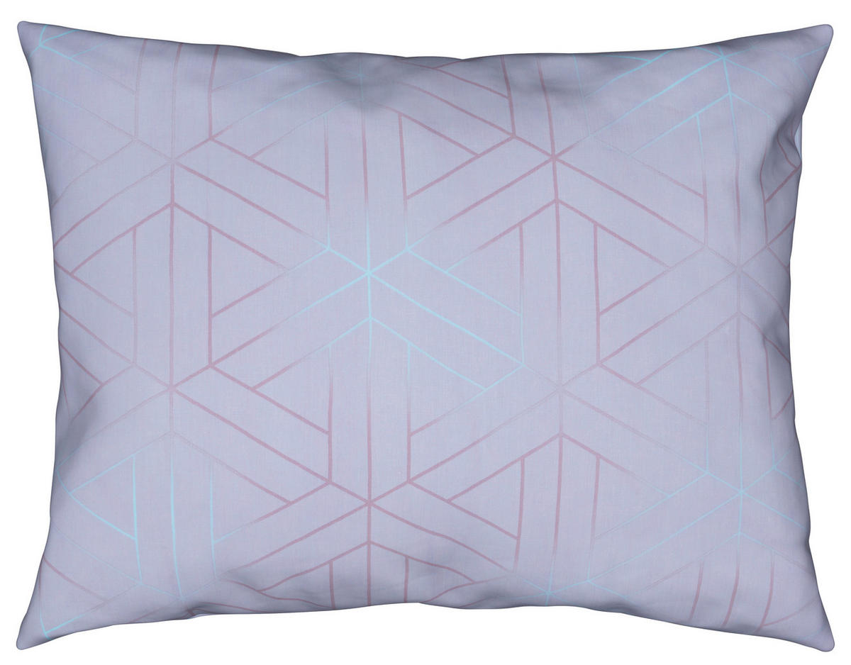 BETTWÄSCHE ATELIER Makosatin 140/200 cm  - Lila, KONVENTIONELL, Textil (140/200cm) - Estella