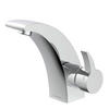 WASCHTISCHARMATUR 98100  - Chromfarben, Basics, Metall (5,0/17,0/15,0cm) - Schütte