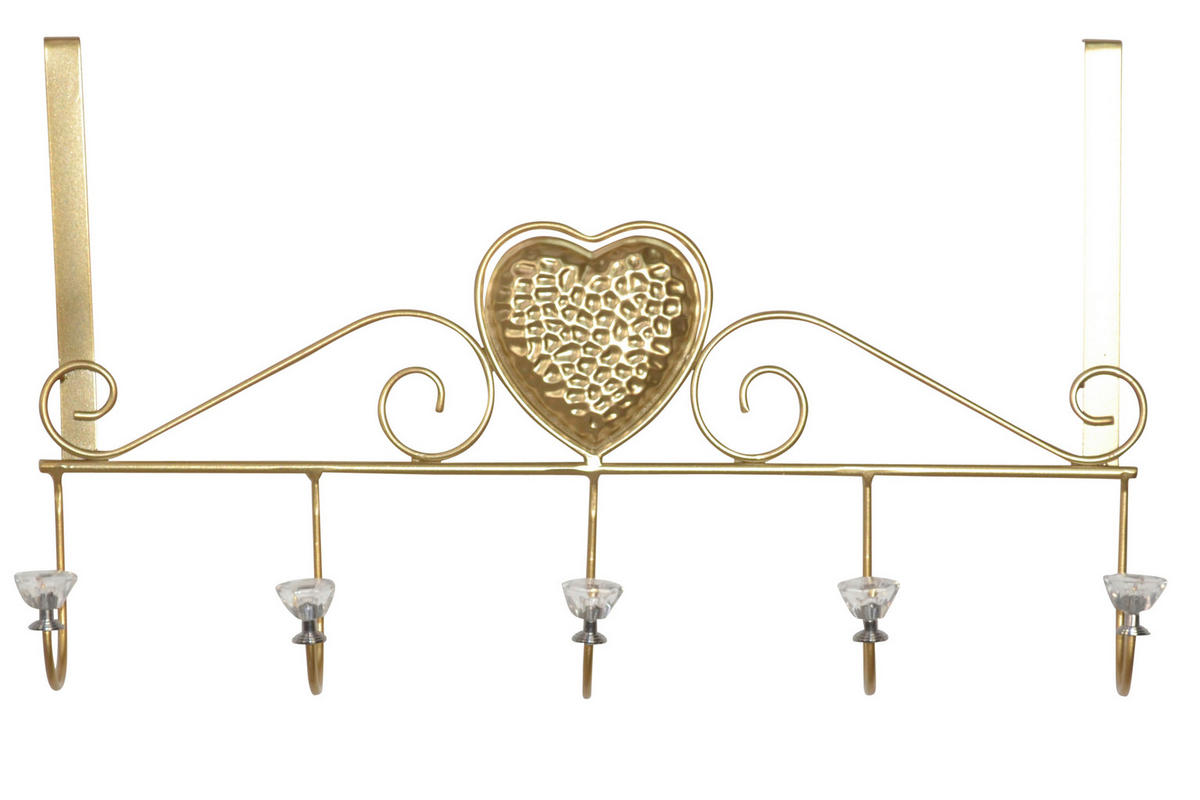 TÜRGARDEROBE  in Goldfarben  - Goldfarben, Design, Metall (6/45/26cm) - MID.YOU