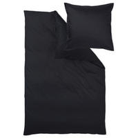 POSTELJINA Livorno 140/200 cm damast crna  - crna, Konvencionalno, tekstil (140/200cm) - Curt Bauer