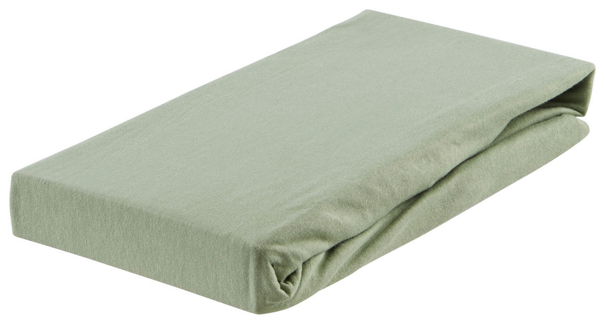 PLAHTA S GUMICOM 150/200 cm  ELASTO COMFORT  - maslinasto zelena, Basics, tekstil (150/200cm) - Fleuresse