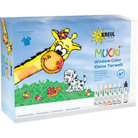 ACRYLFARBENSET - Dunkelgrün/Gelb, Basics (23,5/15,55/5,cm)