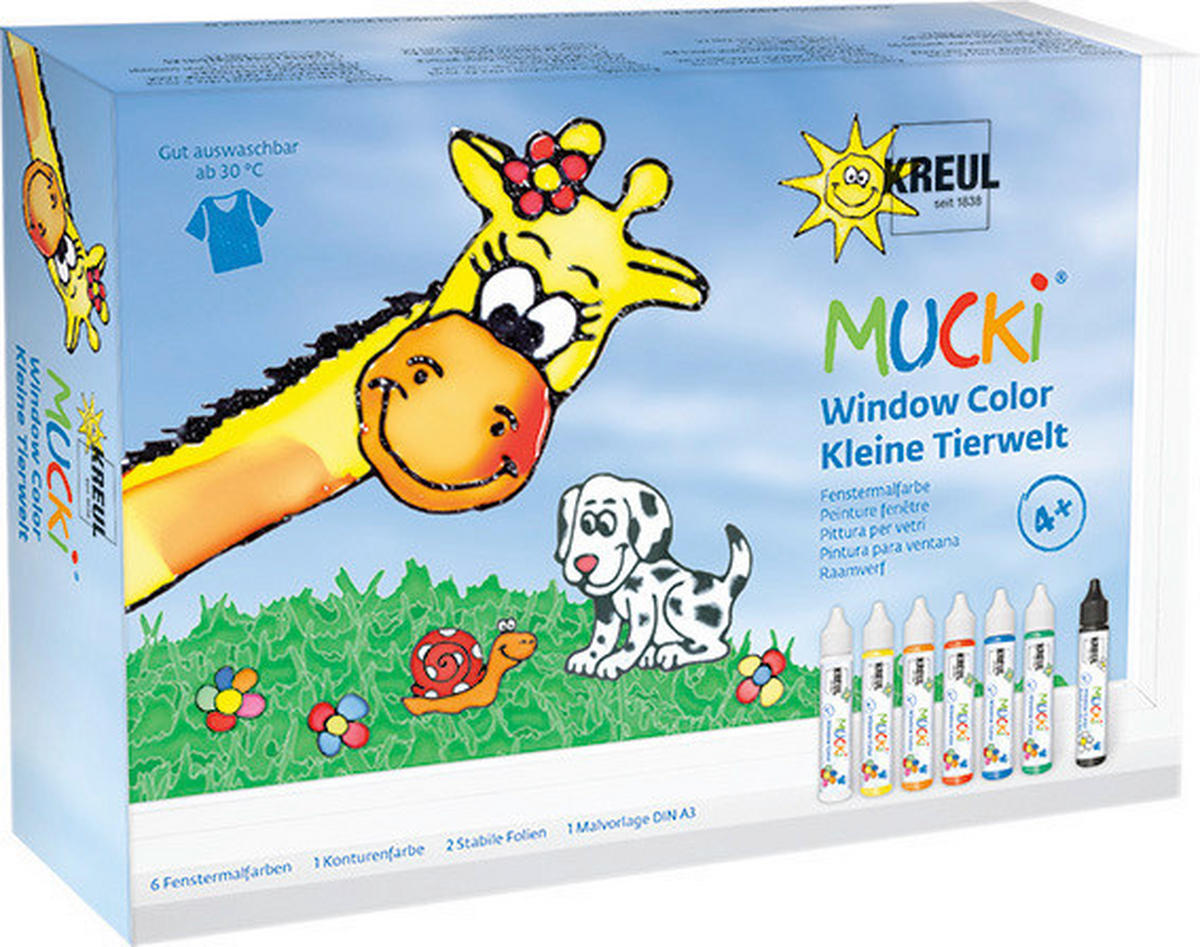 ACRYLFARBENSET - Dunkelgrün/Gelb, Basics (23,5/15,55/5,cm)