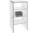 BEISTELLTISCH quadratisch Klar - Klar, Design, Glas (40/80/40cm) BEISTELLTISCH quadratisch Klar - Klar, Design, Glas (40/80/40cm)