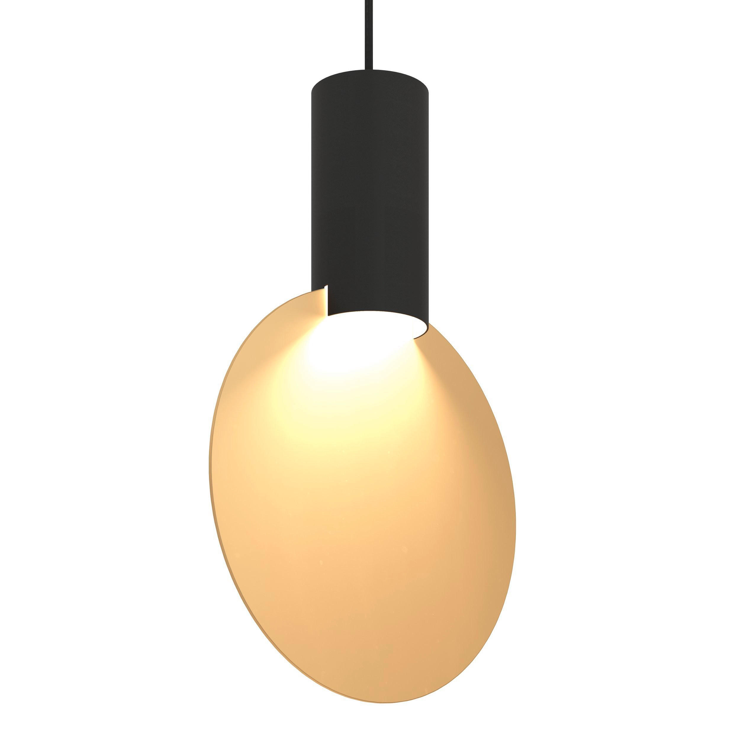 LUSTRĂ 91/5/110 cm  - auriu/negru, Basics, metal (91/5/110cm)