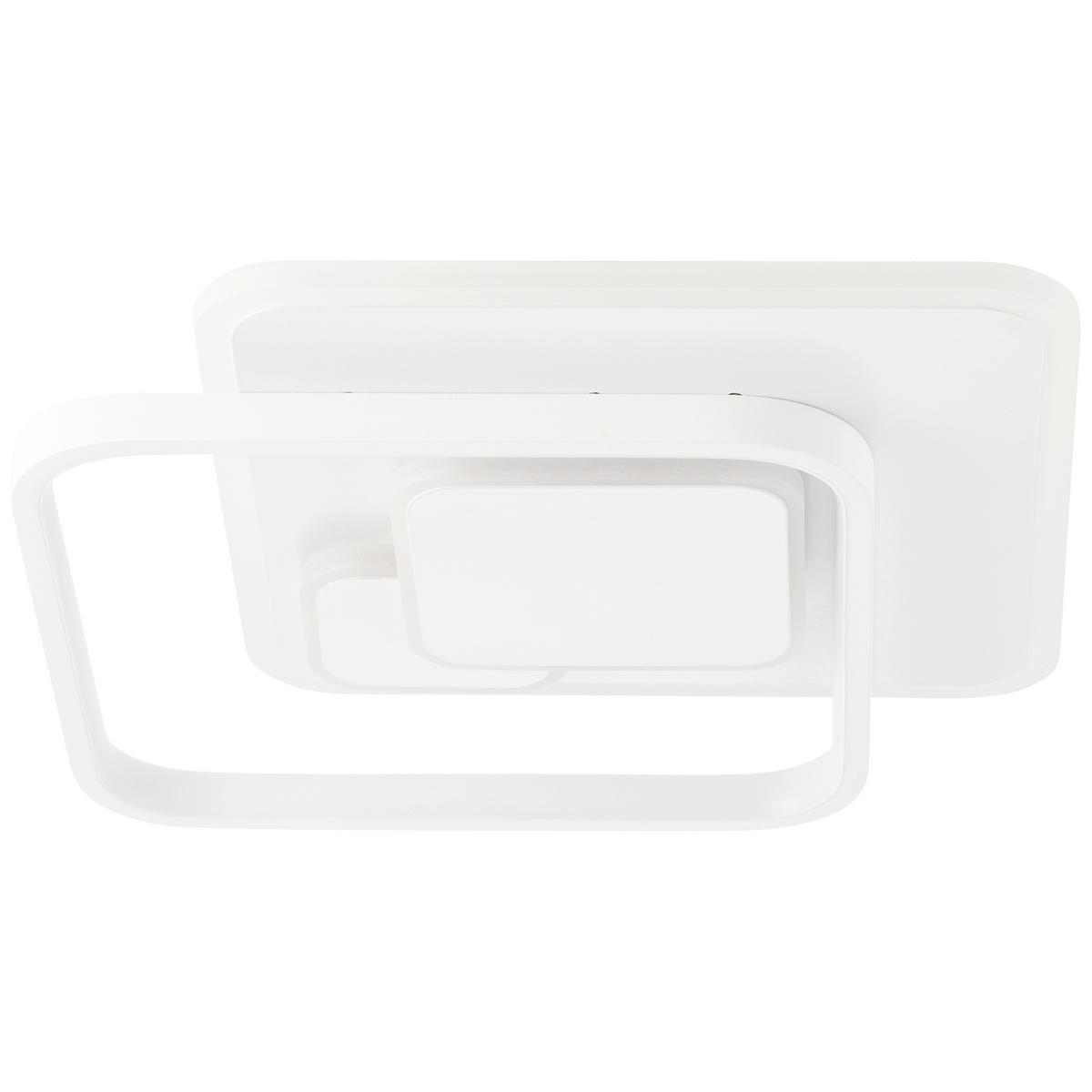 DECKENLEUCHTE     - Weiss, Design, Kunststoff/Metall (6/31/31cm) - Brilliant