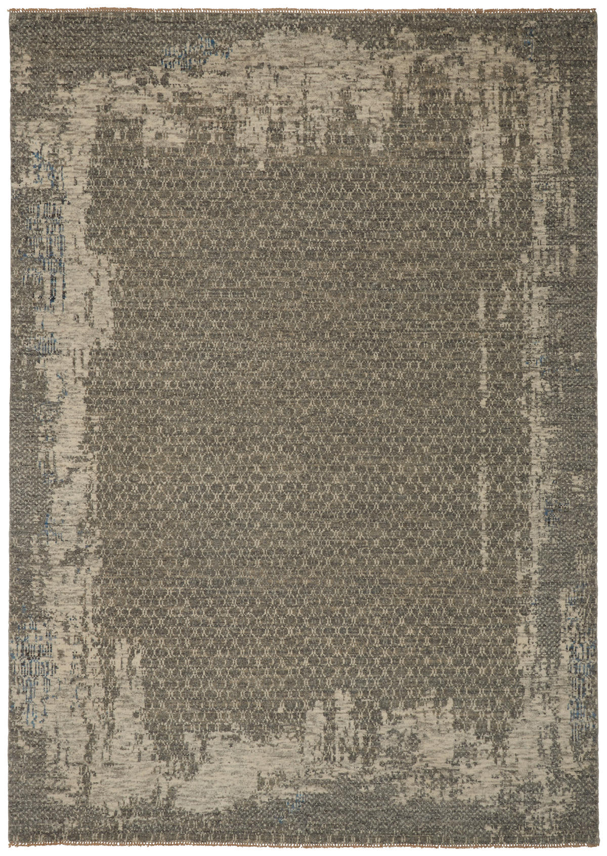 ORIENTTEPPICH 160/230 cm Karakum Grey Grau, Naturfarben  - Naturfarben/Grau, Design, Textil (160/230cm) - Cazaris