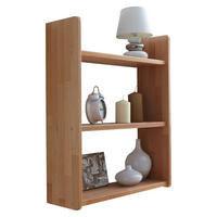 STENSKI REGAL 60/74/20 cm barve bukve  - barve bukve, Basics, les (60/74/20cm) - Livetastic