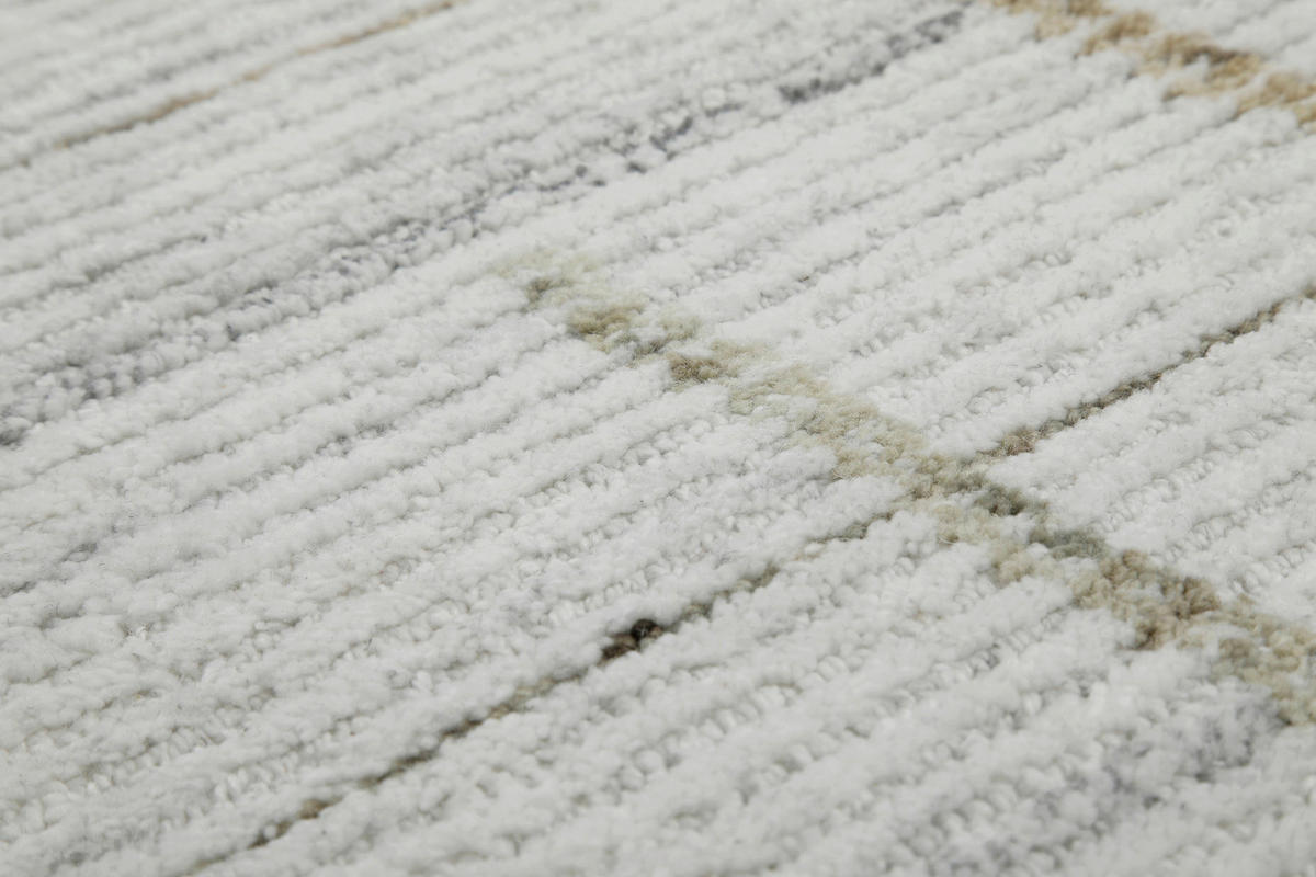 WEBTEPPICH 160/230 cm Hamptons Twentytwo Creme, Hellgrau, Sandfarben  - Sandfarben/Creme, Design, Textil (160/230cm) - WECON HOME