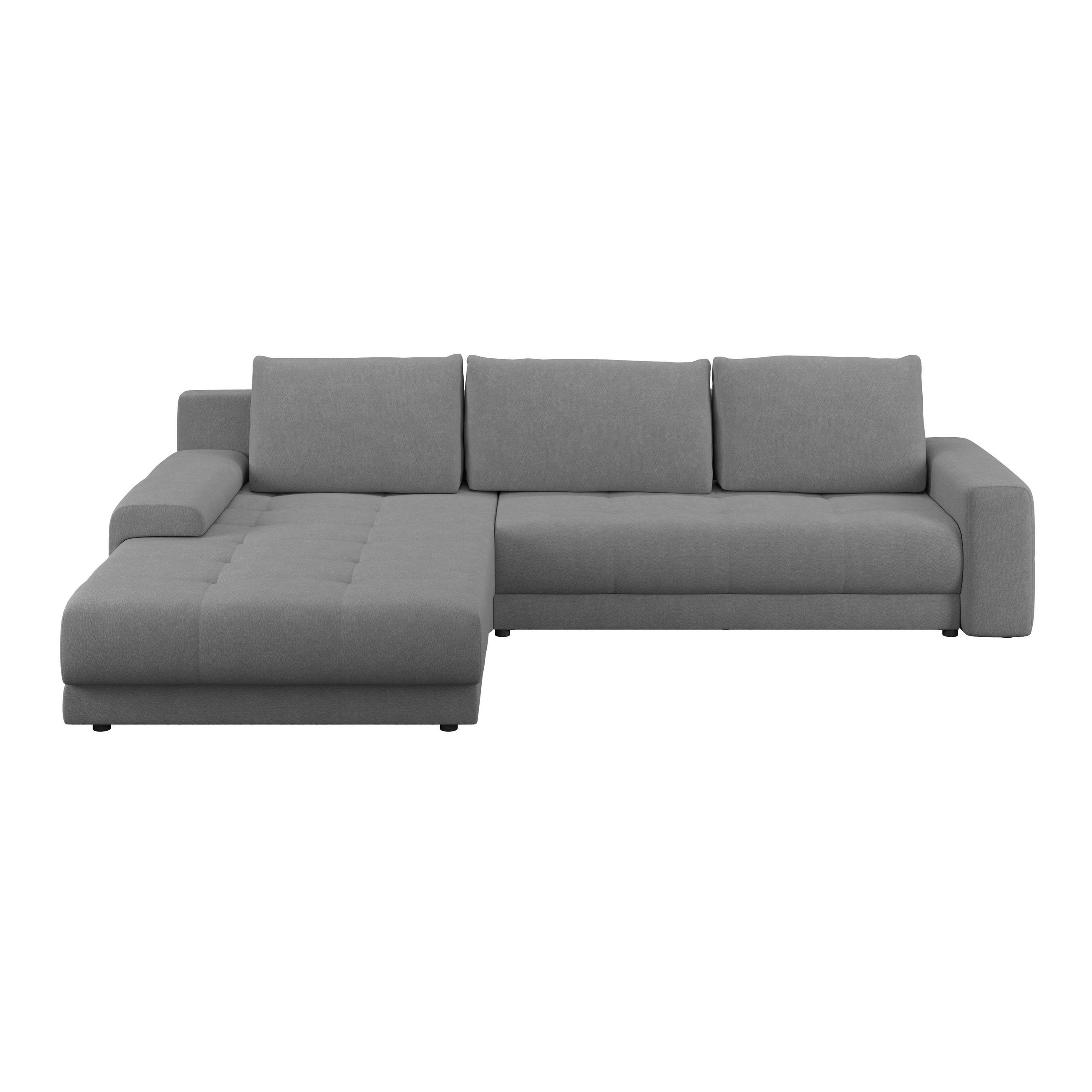 Ecksofa Adria Dunkelgrau S: 213x308 Cm