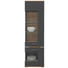 VITRINE Graphitfarben, Eichefarben - Eichefarben/Silberfarben, Design, Glas/Holzwerkstoff (60,1/206,1/38cm) - Hom`in VITRINE Graphitfarben, Eichefarben - Eichefarben/Silberfarben, Design, Glas/Holzwerkstoff (60,1/206,1/38cm) - Hom`in