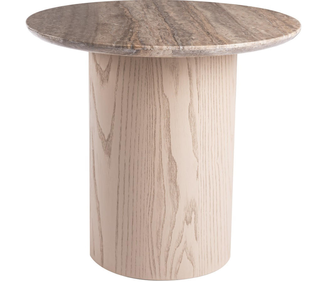 SOFFBORD i sten, trä 55/55/50,50 cm  - naturfärgad, Design, trä/sten (55/55/50,50cm) - Niels Andersson