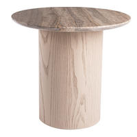 SOFFBORD i trä, sten 55/55/50,50 cm  - naturfärgad, Design, trä/sten (55/55/50,50cm) - Niels Andersson