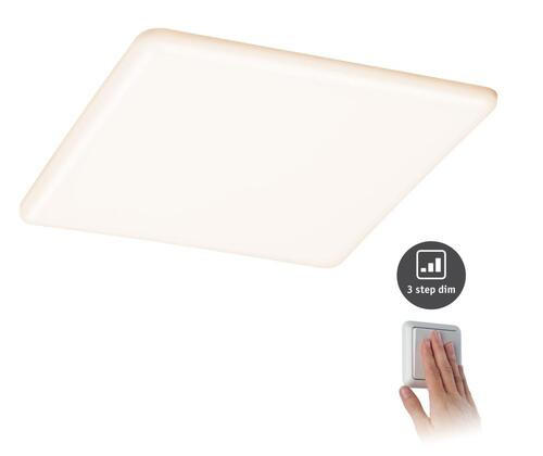 LED-PANEEL 21,5/21,5/1 cm - Weiß, Basics, Kunststoff (21,5/21,5/1cm) - Paulmann