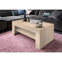 KLUB STOČIĆ 100/43/53,2 cm  crna, boja hrasta  - boja hrasta/crna, Moderno (100/43/53,2cm) - Carryhome