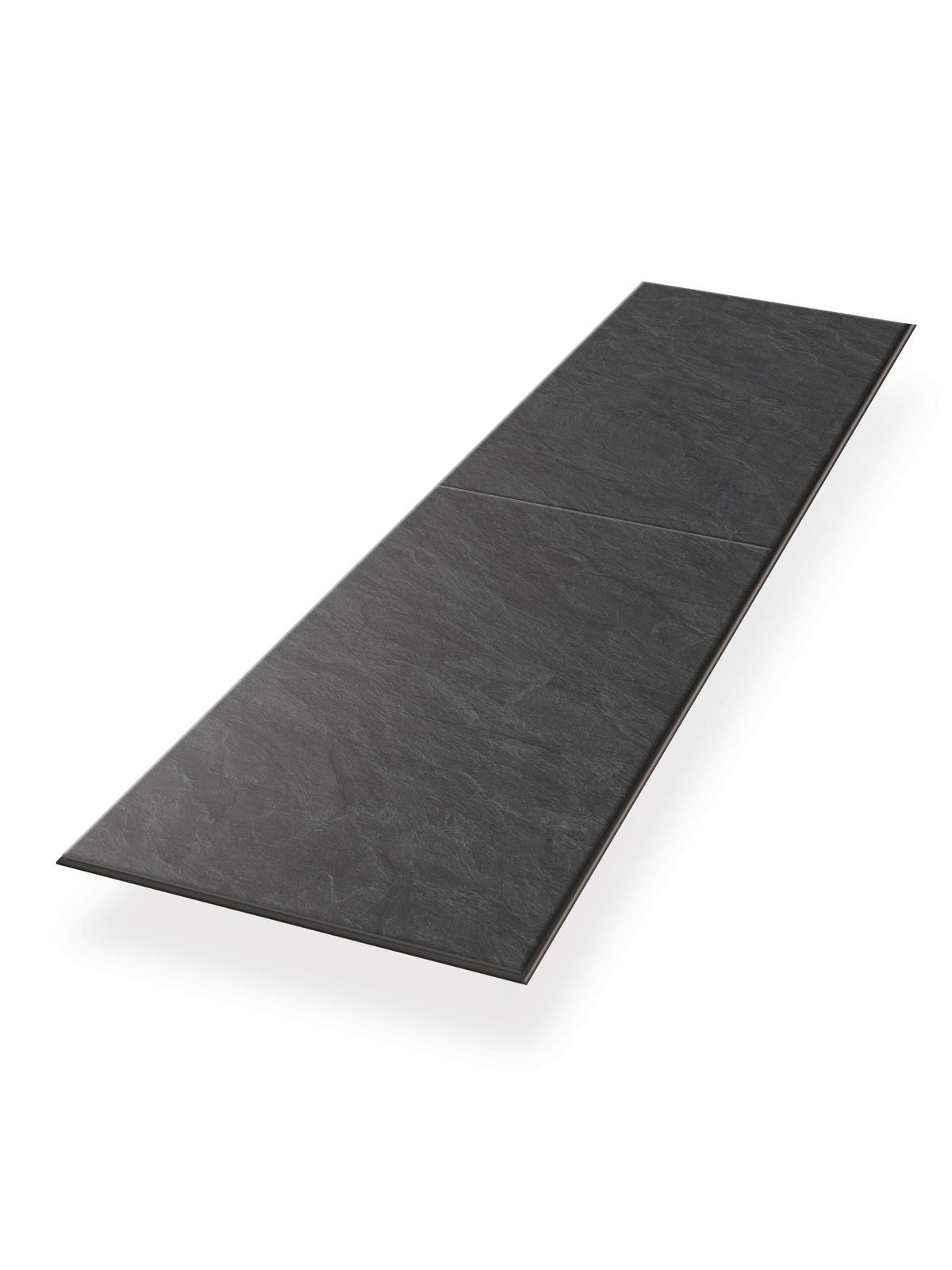 DESIGNBODEN Scivaro Schiefer EGGER Aquadura+  - Schieferfarben/Dunkelgrau, KONVENTIONELL, Holzwerkstoff (129.2/32.7/0.75cm) - Egger Holzwerkstoffe