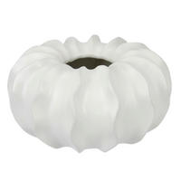 VASE  - Weiß, Basics, Keramik (22/11/22cm)