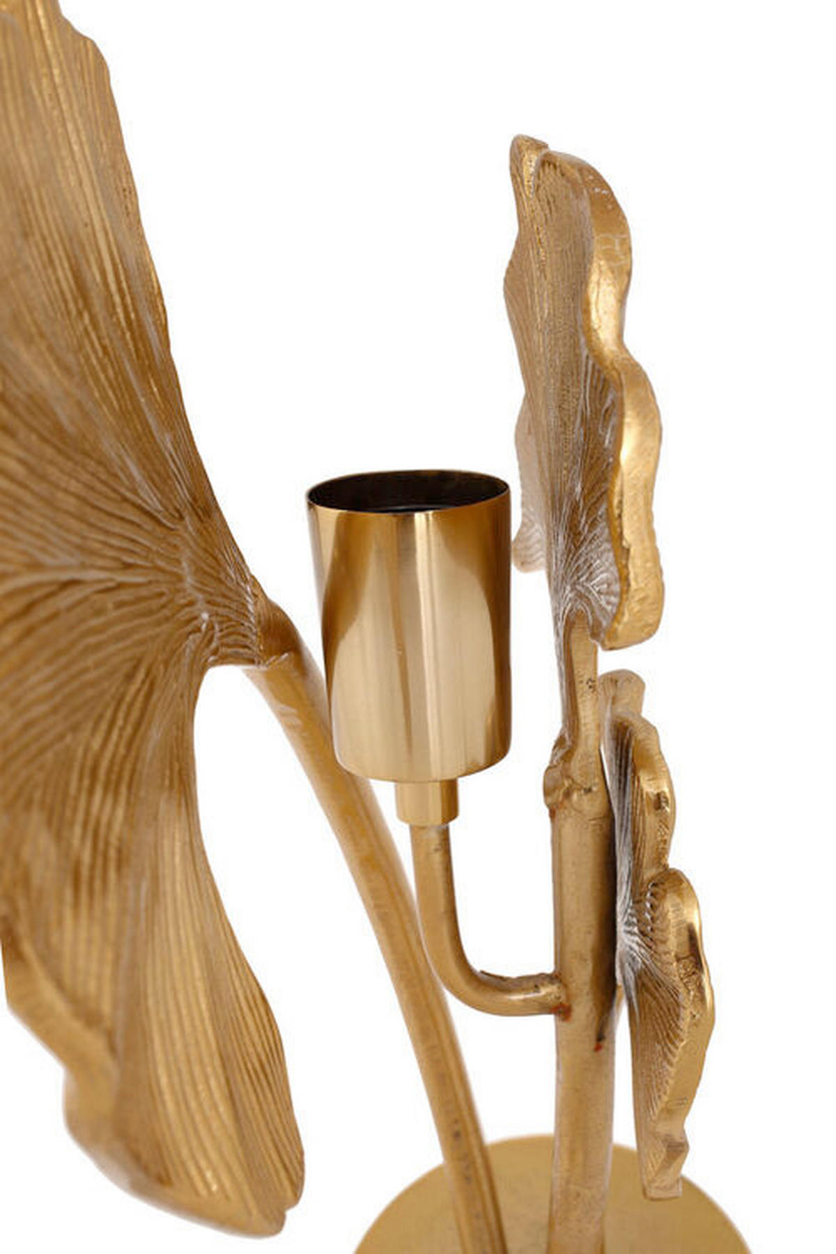 STOLNÍ LAMPA, E27, 16/28/52 cm - barvy zlata, Trend, kov/plast (16/28/52cm) - P & B