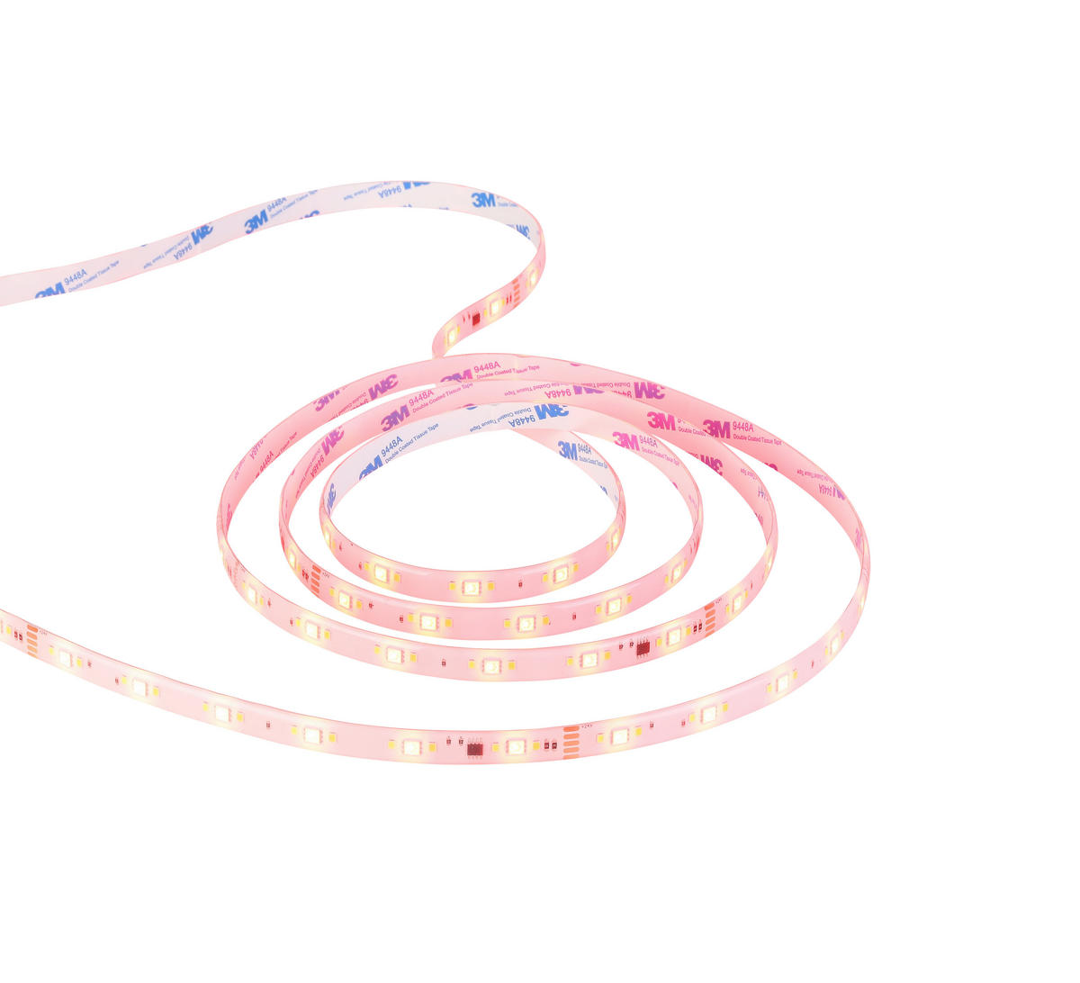 LED SZALAG 500 cm  - fehér, Basics, műanyag (500cm) - Novel