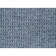 ECKSOFA in Webstoff Blau  - Blau/Schwarz, KONVENTIONELL, Textil/Metall (182/279cm) - Hom`in