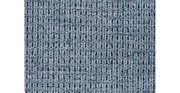 HOCKER in Textil Blau  - Blau/Schwarz, KONVENTIONELL, Textil/Metall (106/40/72cm) - Hom`in