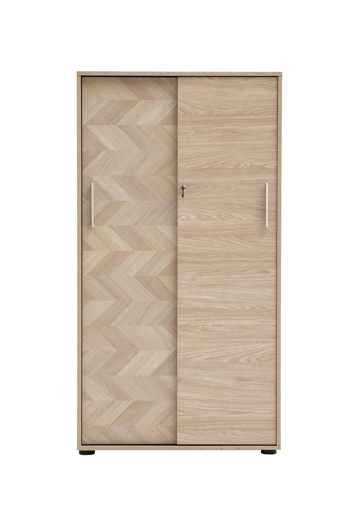 AKTENSCHRANK Eichefarben  - Eichefarben, MODERN, Holzwerkstoff (80,1/150/38,2cm) - MID.YOU