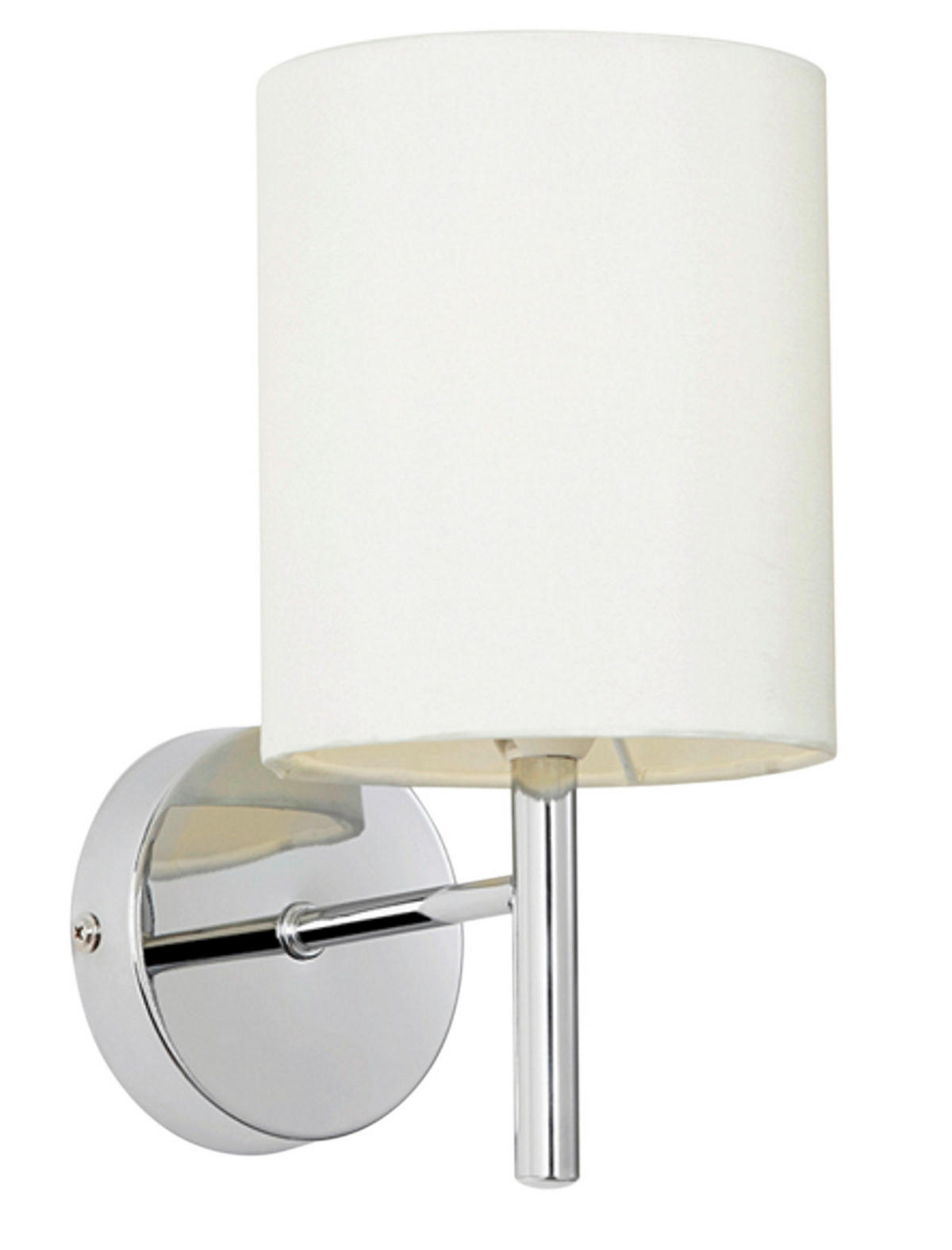 VÄGGLAMPA 15/12/24 cm   - kromfärg, Basics, metall (15/12/24cm)