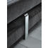 WOHNLANDSCHAFT in Textil Silberfarben - Chromfarben/Silberfarben, MODERN, Textil/Metall (214/297cm) - Valdera WOHNLANDSCHAFT in Textil Silberfarben - Chromfarben/Silberfarben, MODERN, Textil/Metall (214/297cm) - Valdera