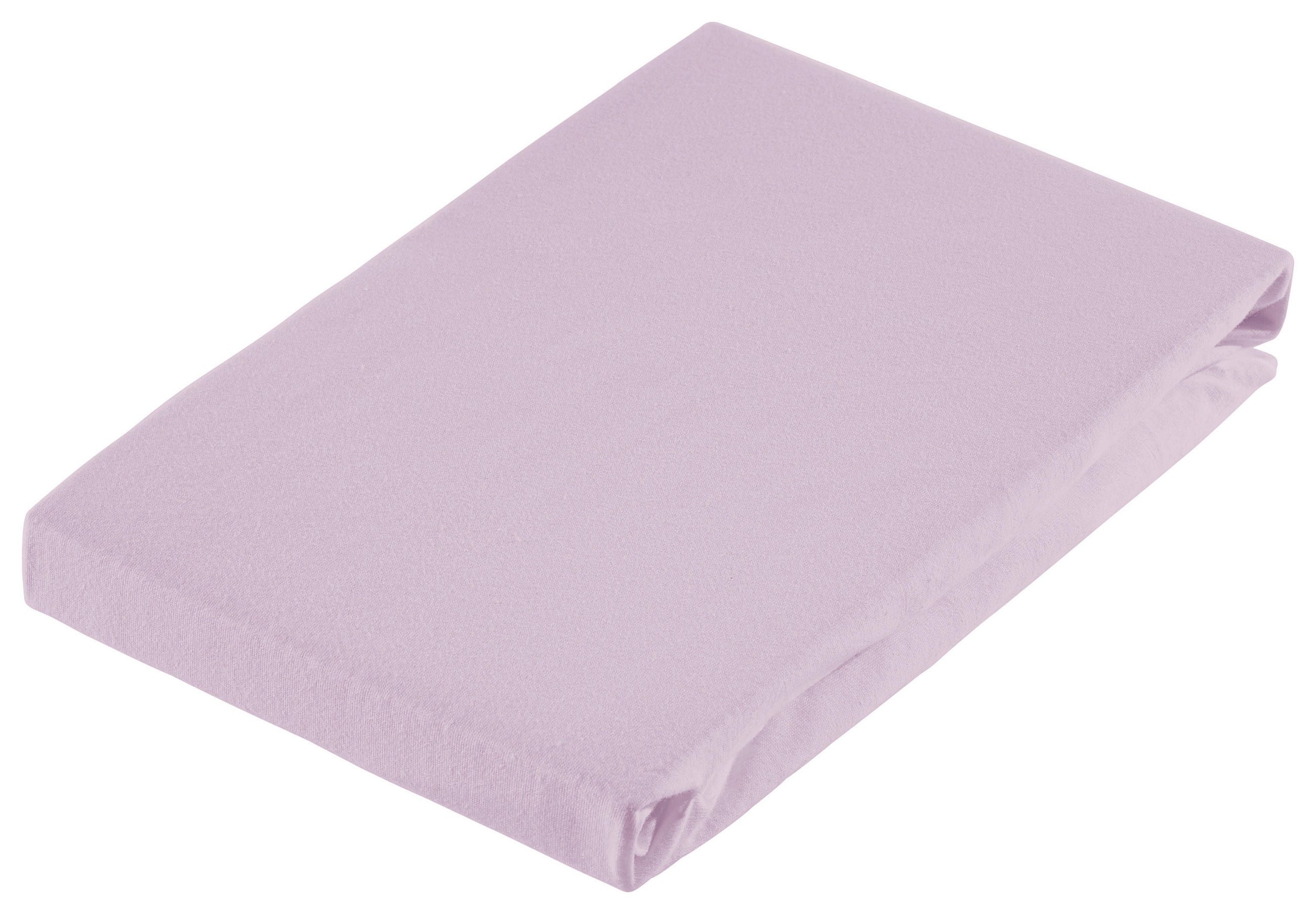 SPANNBETTTUCH Jersey  - Rosa, Textil (100/220/30cm) - Dieter Knoll