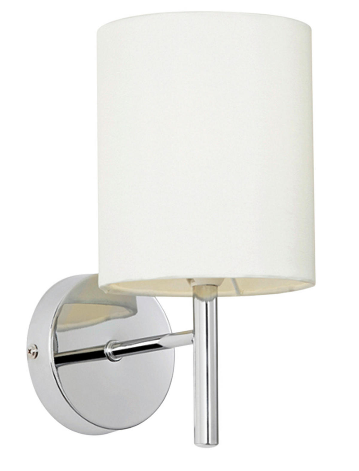WANDLEUCHTE 15/12/24 cm   - Chromfarben, Basics, Metall (15/12/24cm)