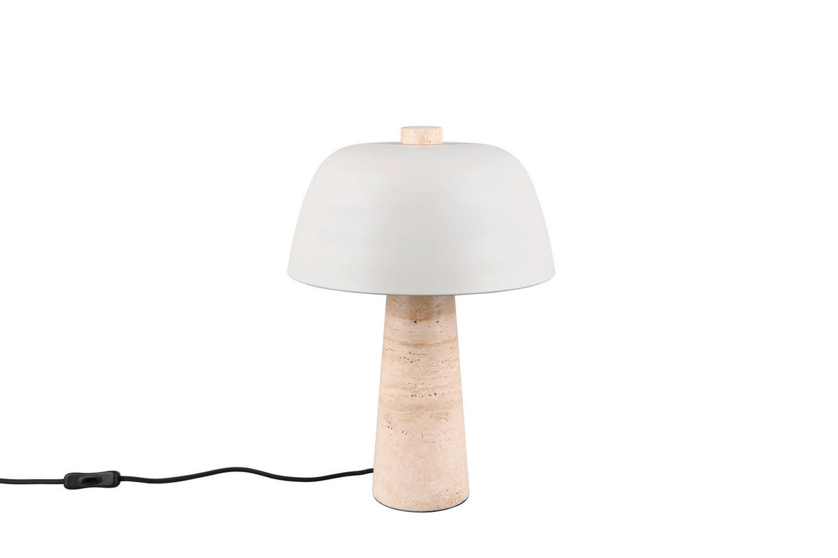 NAMIZNA SVETILKA        29/41 cm       - bež/svetlo siva, Basics, kamen/kovina (29/41cm)