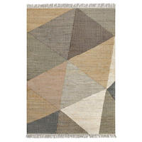 HANDWEBTEPPICH 160/230 cm Vincent Creme, Grau, Sandfarben  - Sandfarben/Creme, Design, Textil (160/230cm)