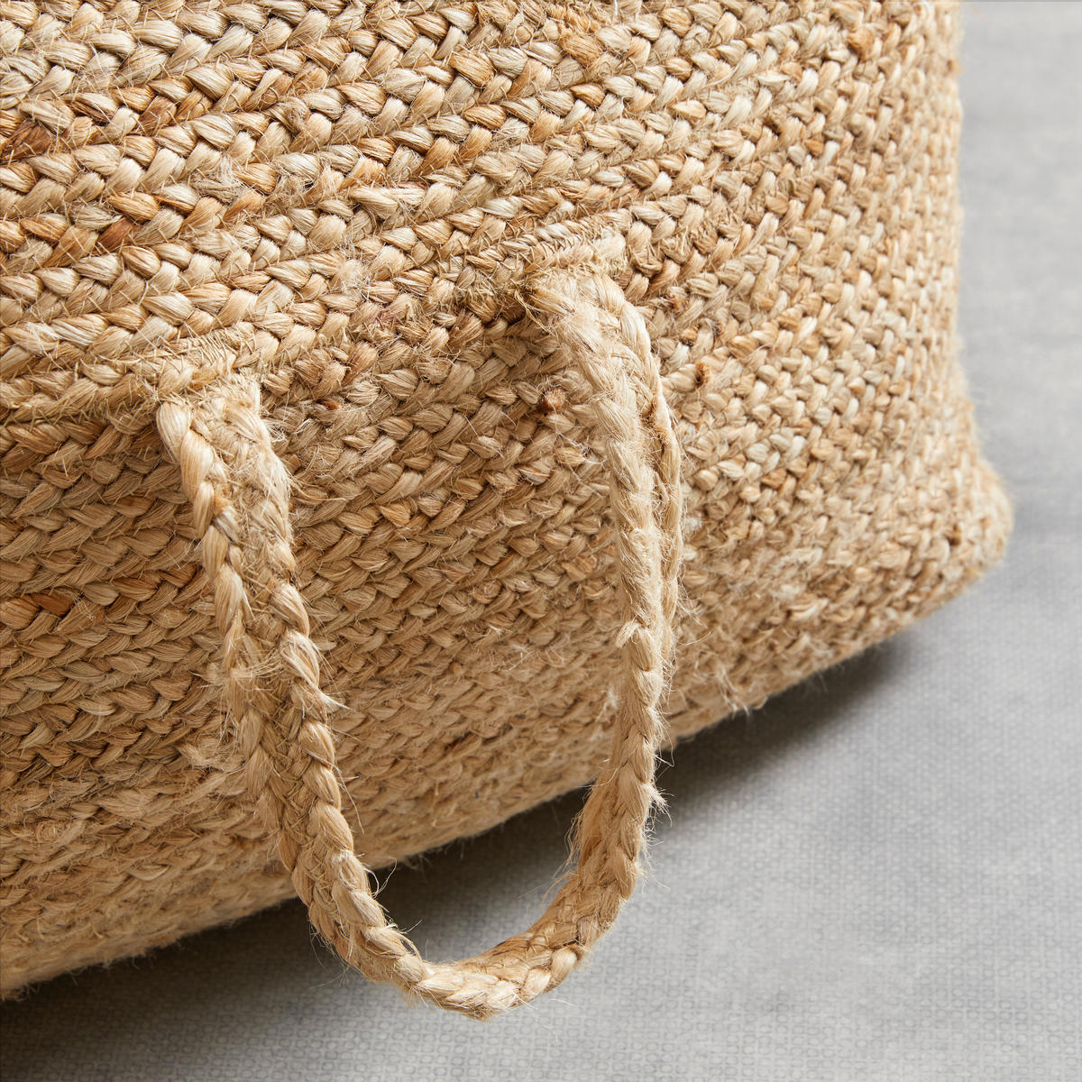 POUF in Beige Textil Beige  - Beige, MODERN, Textil (60/35/60cm)