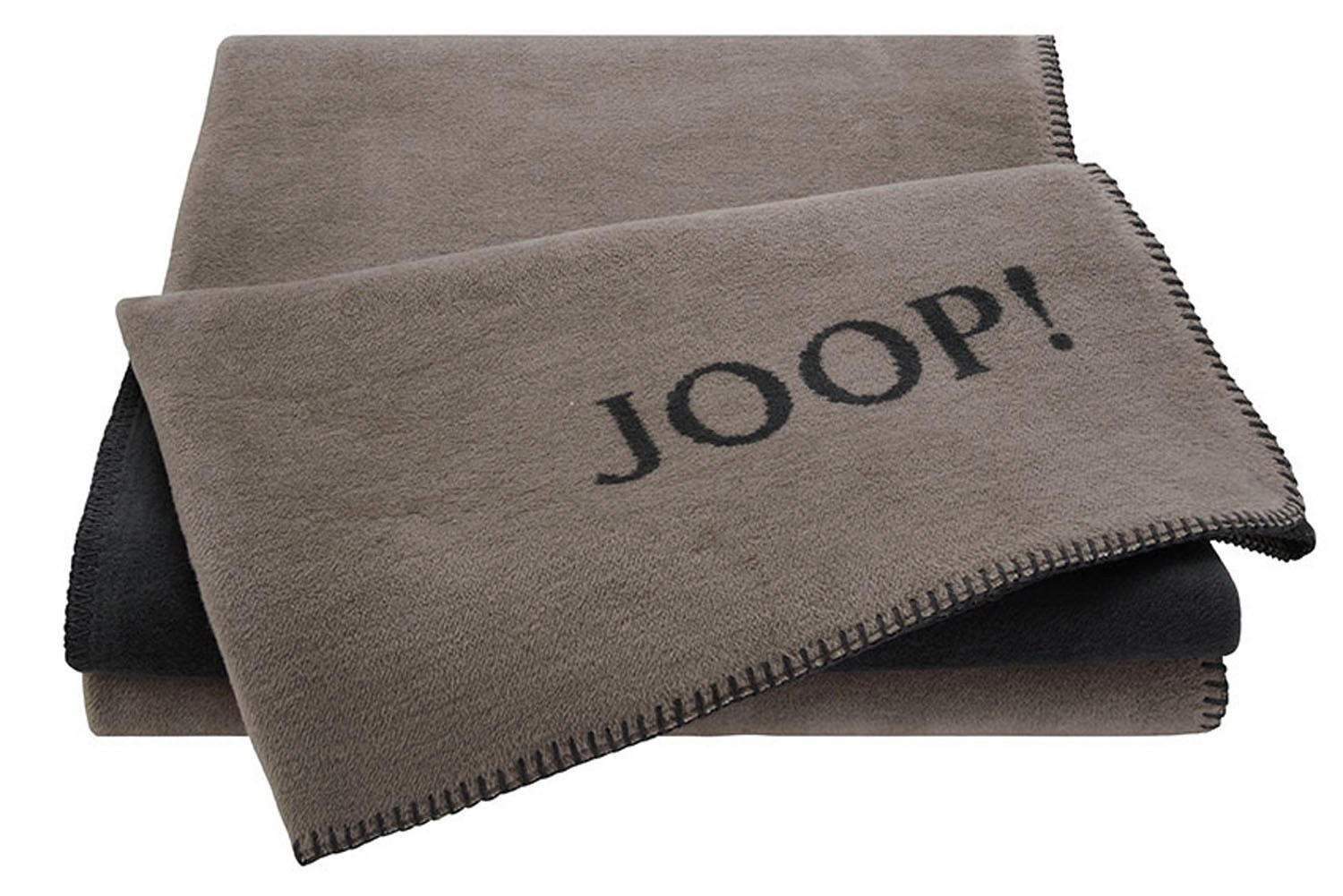 ODEJA 150/200 cm antracit, rjavosiva - rjavosiva/antracit, Konvencionalno, tekstil (150/200cm) - Joop!