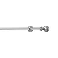 VORHANGSTANGE 170 cm  - Chromfarben, KONVENTIONELL, Metall (170cm)