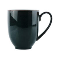 KAFFEEBECHER ORGANIC OCEAN BLUE 370 ml  - Dunkelblau, Trend, Keramik (370ml) - Novel