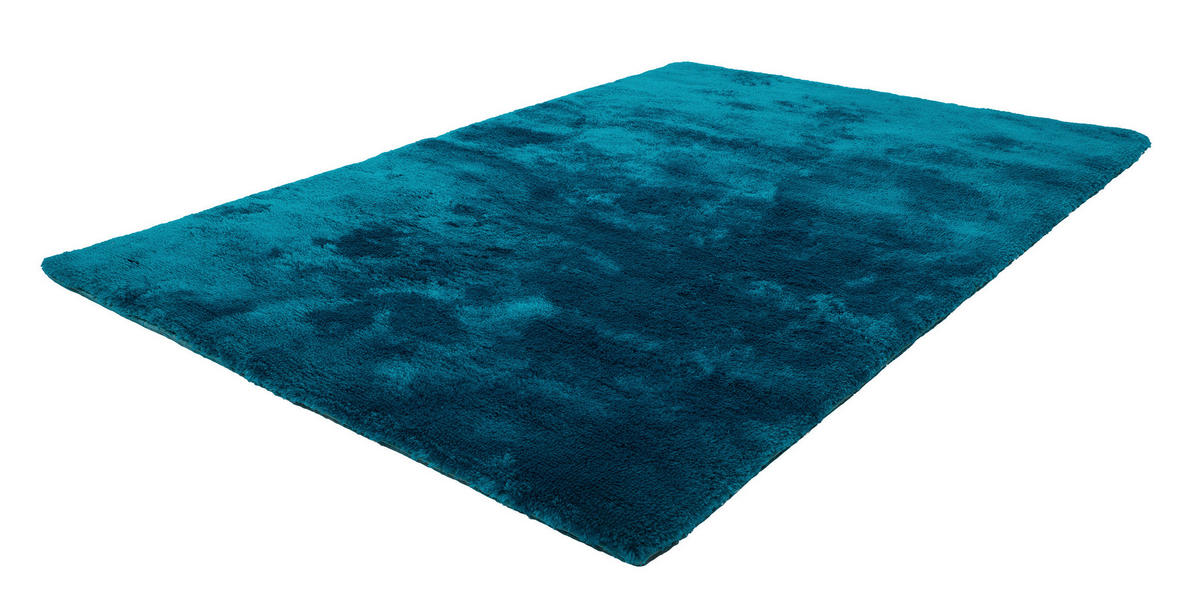 COVOR CU FIR LUNG  My Curacao  - petrol, Konventionell, textil (60/110cm)