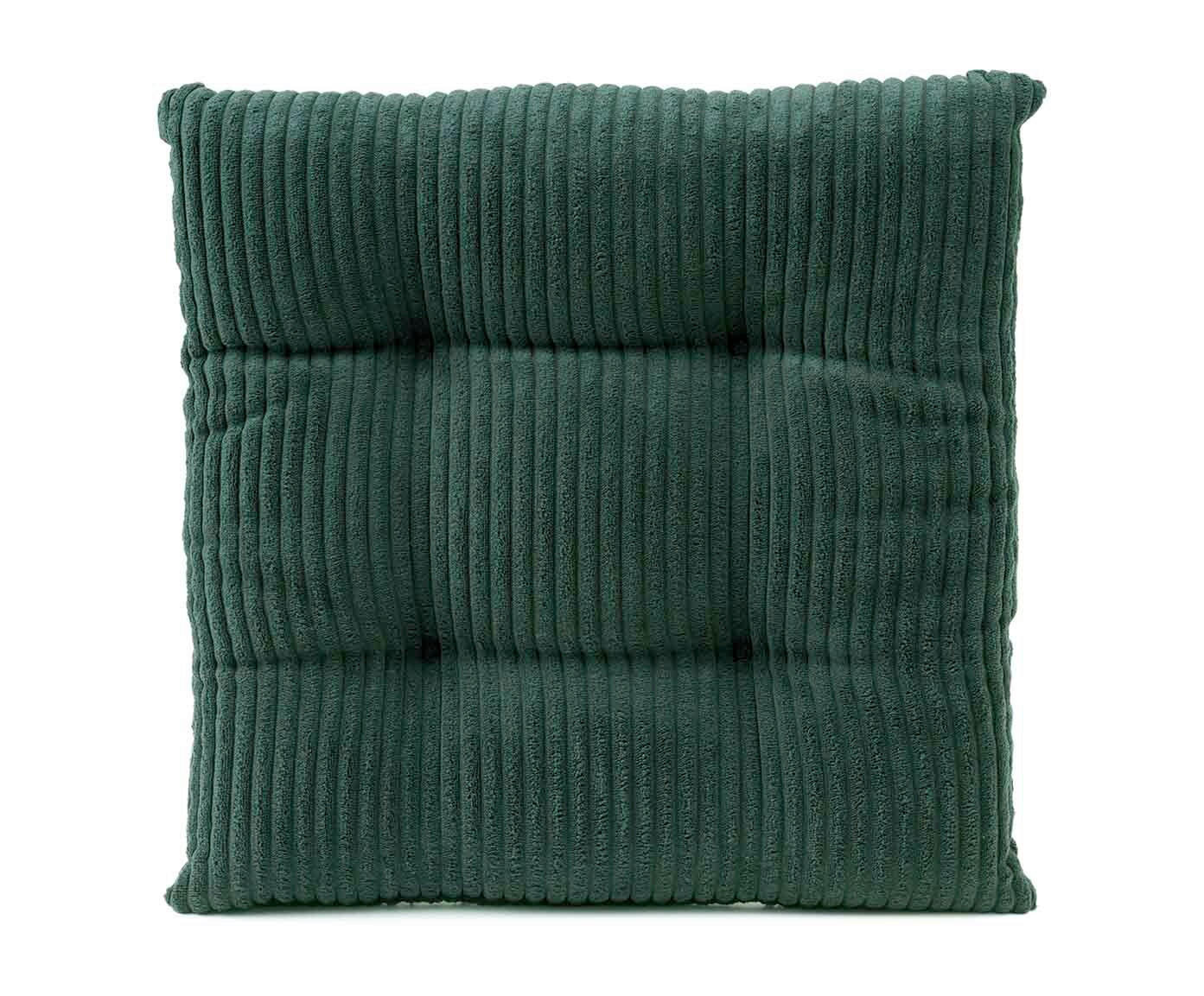 SITZKISSEN 40/40 cm  - Dunkelgrün, Basics, Textil (40/40cm) - Novel