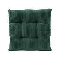SITZKISSEN 40/40 cm  - Dunkelgrün, Basics, Textil (40/40cm) - Novel
