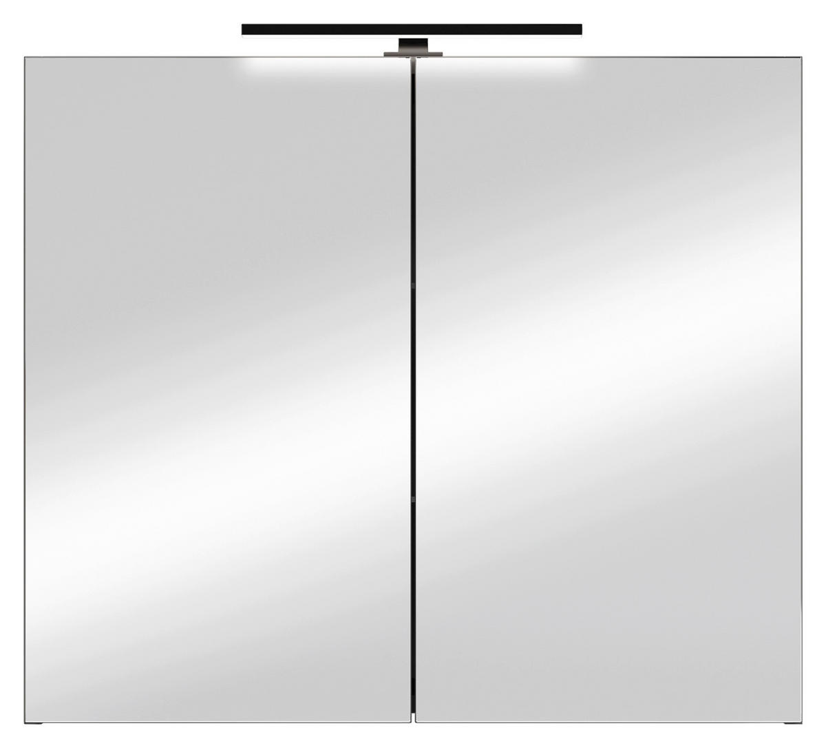 SPIEGELSCHRANK 40/60/20 cm  - Anthrazit, MODERN, Glas/Holzwerkstoff (40/60/20cm) - MID.YOU