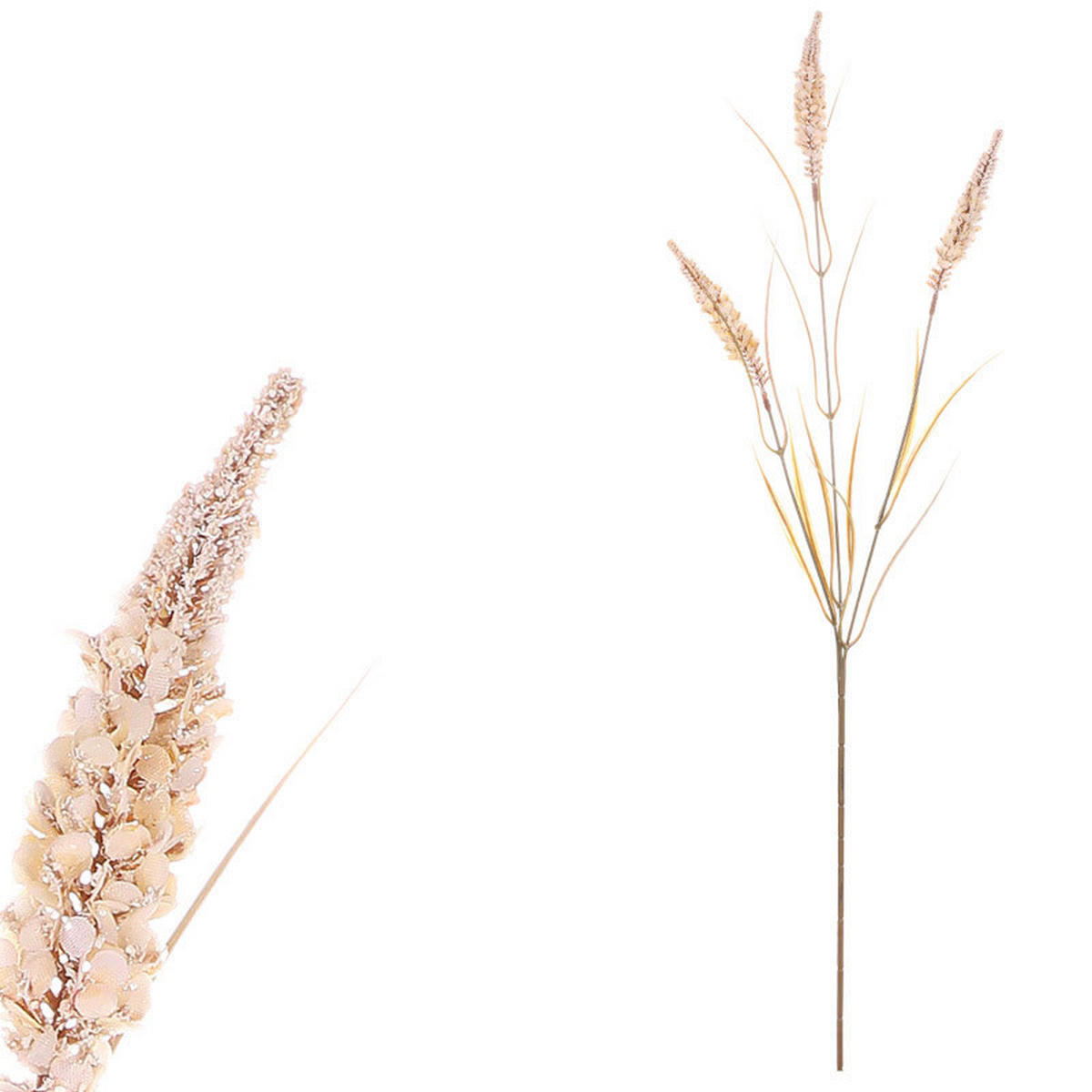 DEKORAČNÍ TRÁVA, 76 cm - bordeaux, Basics, plast (76cm)